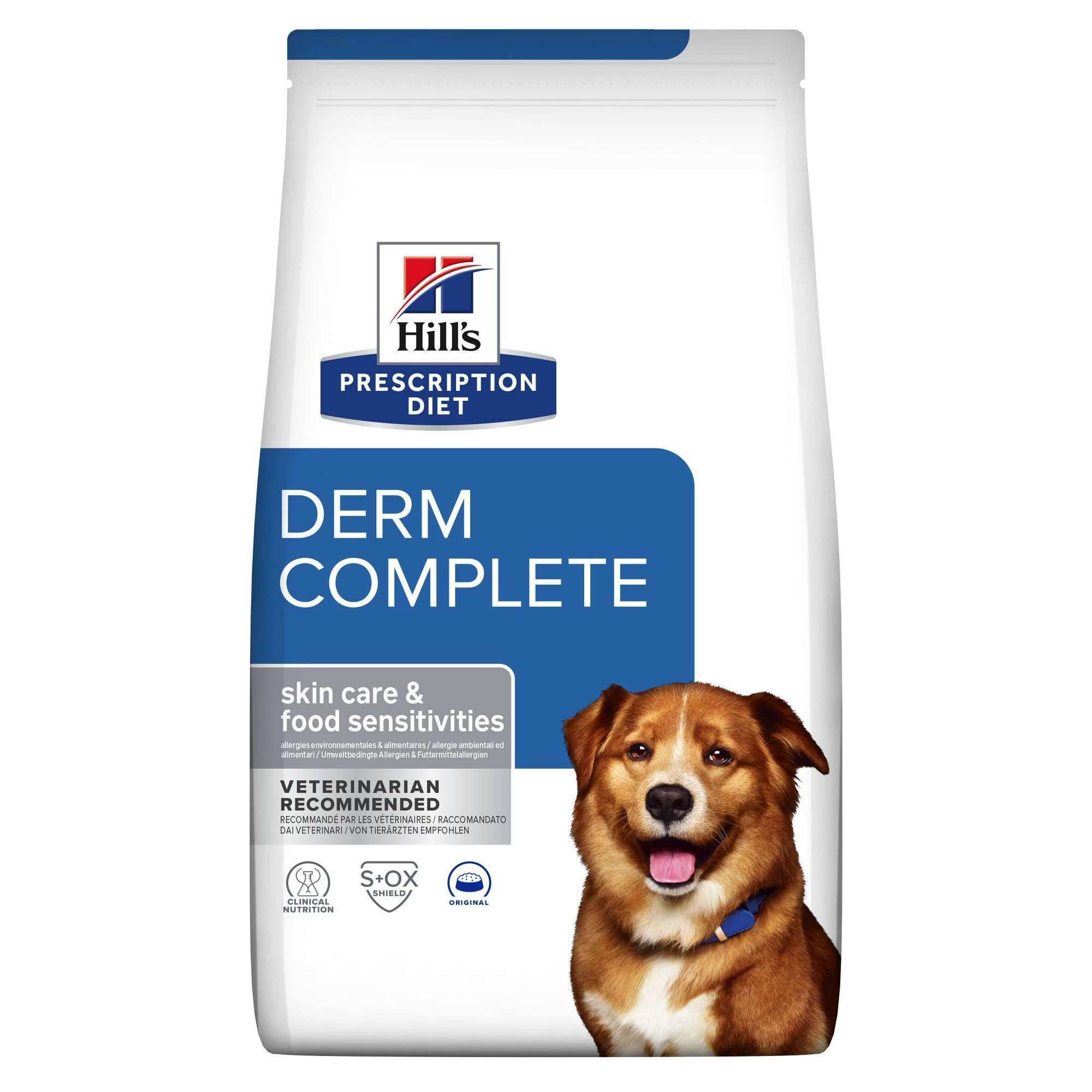 Hill's Prescription Diet Derm Complete Croquettes Pour Chien - 1.5Kg 1 Hill's Prescription Diet Derm Complete Croquettes Pour Chien - 1.5Kg