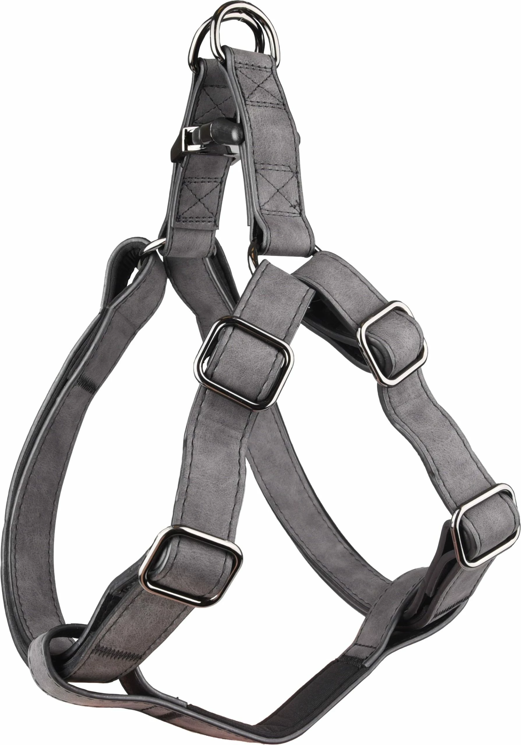 Flamingo Harnais Step&go Delu Noir 65-100cm 25mm 1 Flamingo Harnais Step&go Delu Noir 65-100cm 25mm