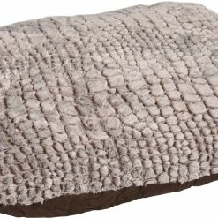 Flamingo Coussin Snoozzy Ovale Fermeture Eclair Brun 100x76x10cm