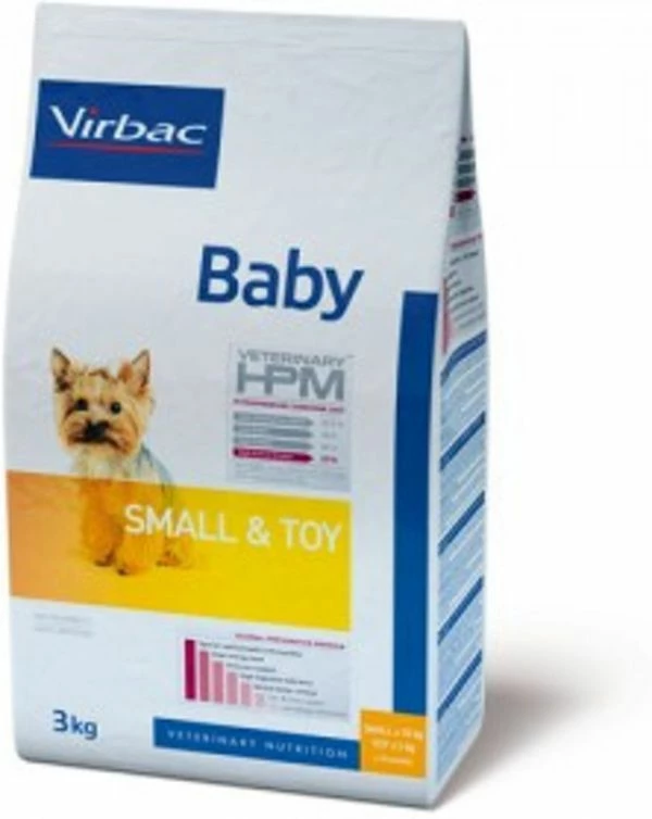 Virbac Veterinary Hpm Baby Small & Toy Pour Chien 3kg 1 Virbac Veterinary Hpm Baby Small & Toy Pour Chien 3kg