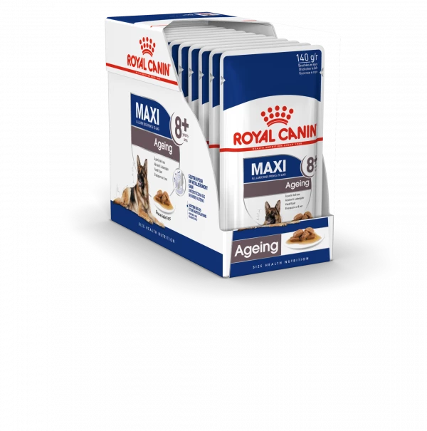 Royal Canin Maxi Ageing 8+ Pour Chien 10 X 140g 1 Royal Canin Maxi Ageing 8+ Pour Chien 10 X 140g