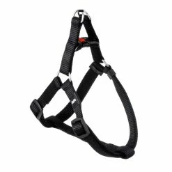 Flamingo Harnais Step & Go Ziggi Noir 60-90cm 20mm