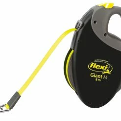 Laisse Flexi Giant Neon Sangle M/8m