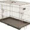 Flamingo Cage Pour Chien Ebo Taupe XL 70x109x77cm