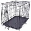 Dog Fantasy Cage Avec 1 Porte - M - Noir - 76x53x48cm