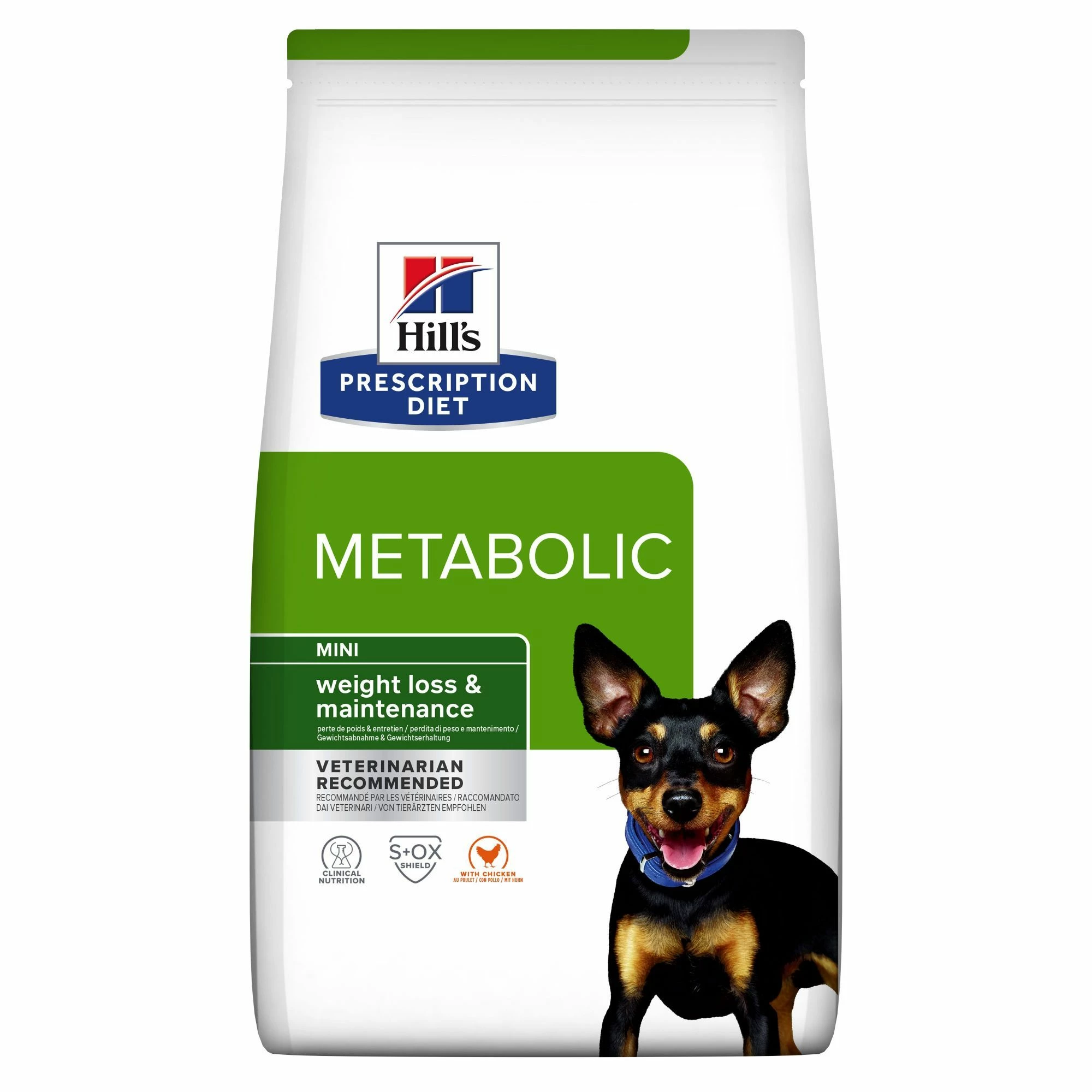 Hill's Prescription Diet Metabolic Mini Croquettes Pour Petit Chien Au Poulet 3 Kg 1 Hill's Prescription Diet Metabolic Mini Croquettes Pour Petit Chien Au Poulet 3 Kg