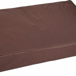 Flamingo Coussin Dreambay Rectangulaire+fermeture Eclair+rebord Brun 100x65x16cm