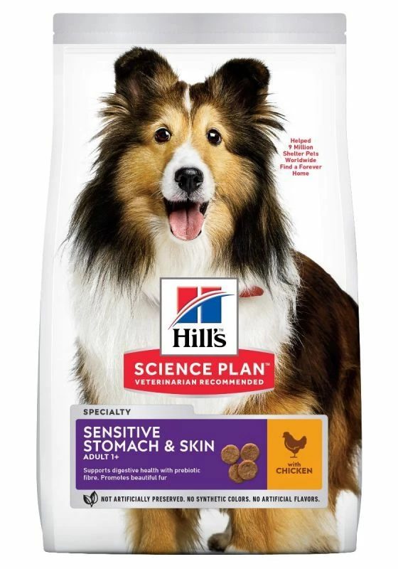 Hill's Hill’s Science Plan Adult Sensitive Stomach & Skin Medium Poulet 2,5kg 1 Hill's Hill’s Science Plan Adult Sensitive Stomach & Skin Medium Poulet 2,5kg