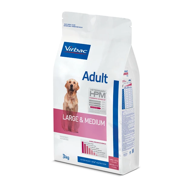 Virbac Veterinary Hpm Adult Large & Medium Pour Chien 16kg 2 Virbac Veterinary Hpm Adult Large & Medium Pour Chien 16kg – Image 2