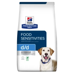 Hill's Prescription Diet D/D Sensitivities Pour Chien Au Canard Et Au Riz 1,5Kg
