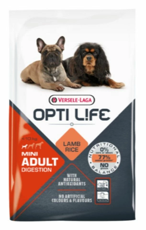 Opti Life Adult Digestion Mini 7,5kg 1 Opti Life Adult Digestion Mini 7,5kg