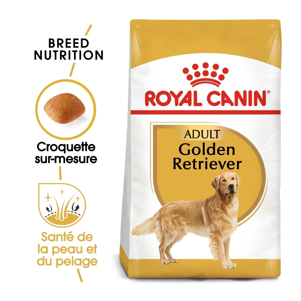 Royal Canin Golden Retriever Adult Pour Chien 12kg 3 Royal Canin Golden Retriever Adult Pour Chien 12kg – Image 3