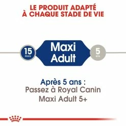 Royal Canin Maxi Adult Pour Chien 15kg -Nourritures pour chien royal canin maxi adult croquettes pour chien maxi adult 4