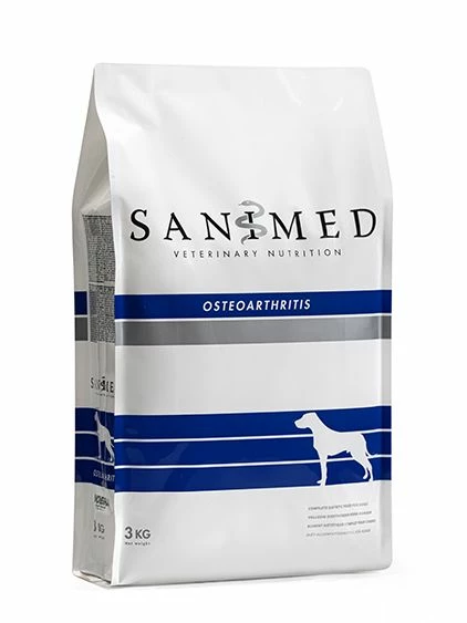 Sanimed Osteoarthrite Croquettes Pour Chiens 3kg 1 Sanimed Osteoarthrite Croquettes Pour Chiens 3kg
