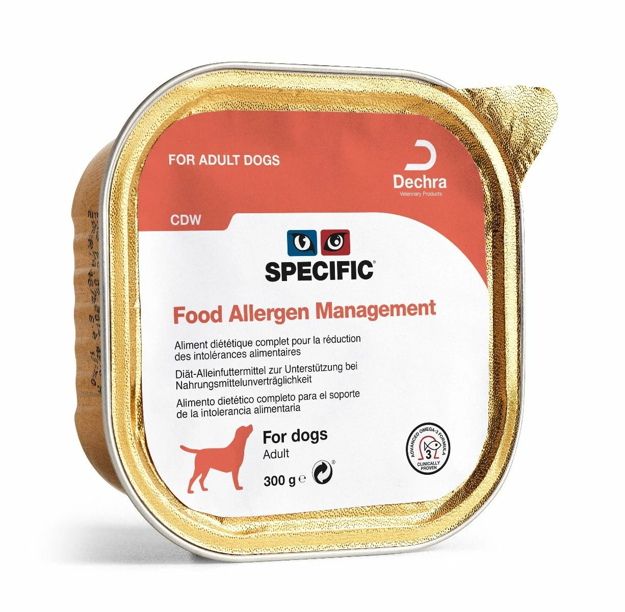 Specific Cdw Food Allergy Management Pour Chien 6x300g 1 Specific Cdw Food Allergy Management Pour Chien 6x300g